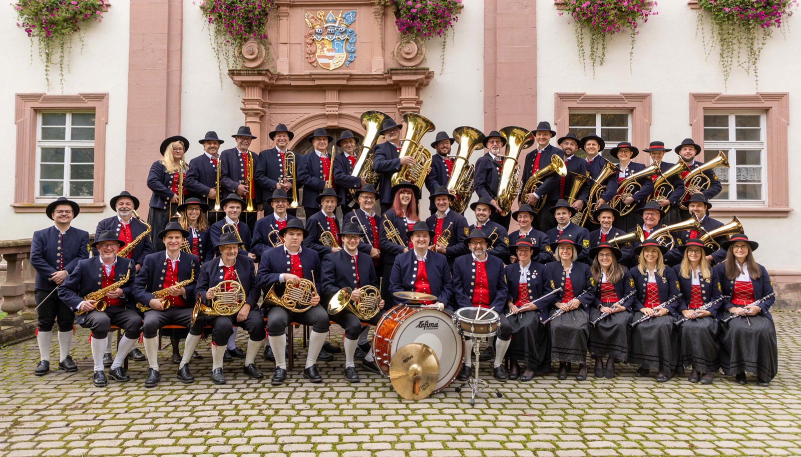Gruppenbild des Musikverein Dettingen