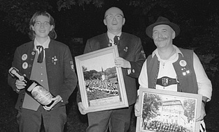 Besuch der Gestratzer Musikanten in Dettingen 1999