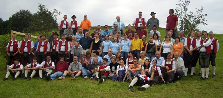 Besuch der Dettinger Musikanten in Gestratz 2006